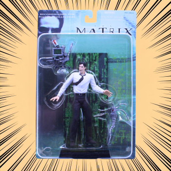 Matrix Mr. Anderson Figur Neo N2 Toys 2000 OVP | Hoppla-Stuff